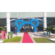 Mickey balloon arch